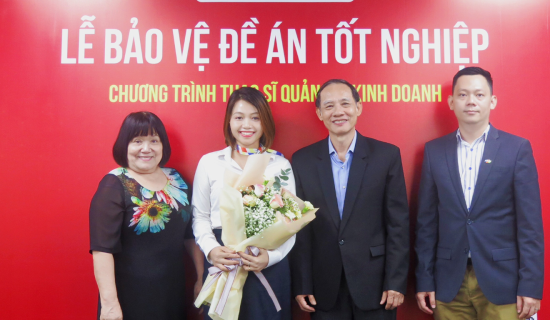 Lễ bảo vệ đề án tốt nghiệp Thạc sĩ QTKD tại FSB HCM