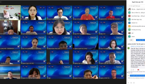 GS. Phan Văn Trường chia sẻ cùng cộng đồng FSB Alumni toàn quốc