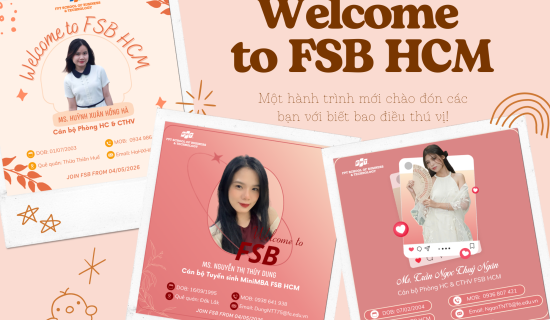 FSB HCM chào đón những mảnh ghép mới đầy sắc màu