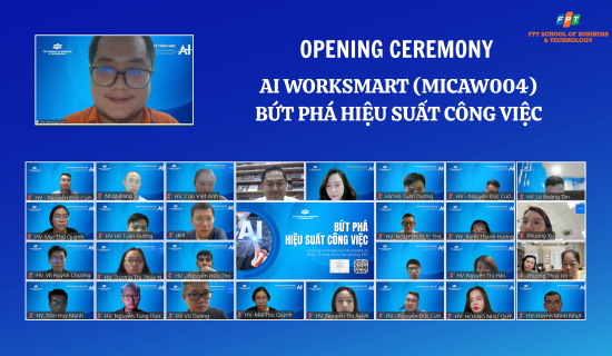 MICAW – Bứt phá hiệu suất công việc chính thức khai giảng với gần 200 học viên!
