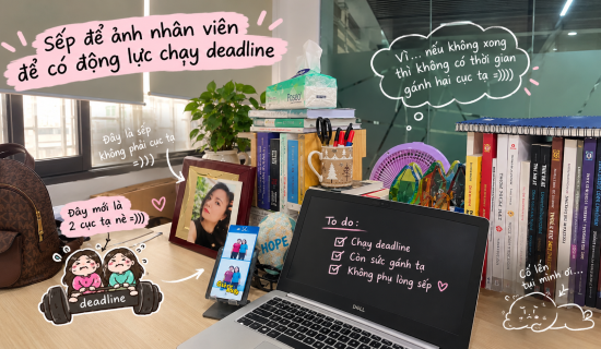 SỐC: Phát hiện “2 cục tạ” xuất hiện ngay trên bàn làm việc của sếp