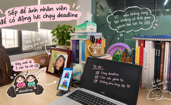 SỐC: Phát hiện “2 cục tạ” xuất hiện ngay trên bàn làm việc của sếp
