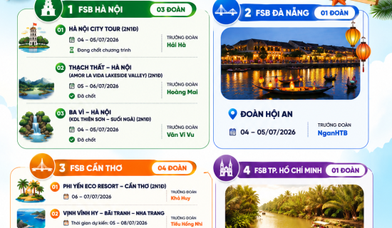  BREAKING NEWS! FSB Summer 2026 chính thức lên sóng! 