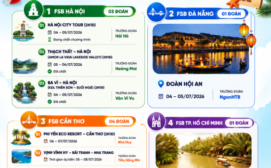  BREAKING NEWS! FSB Summer 2026 chính thức lên sóng! 