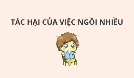 [Tips] Mẹo giữ gìn sức khỏe khi phải ngồi nhiều trong văn phòng