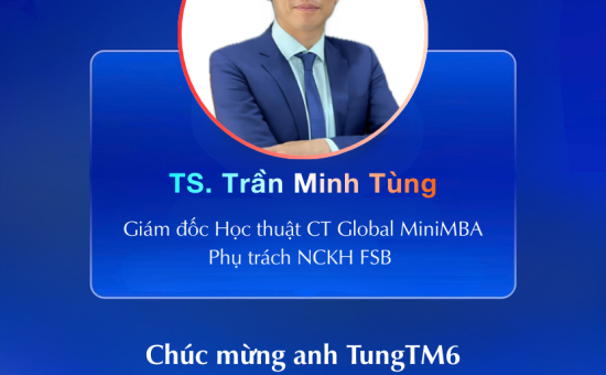 Anh Trần Minh Tùng đảm nhận chức vụ mới
