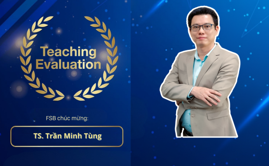 Vinh danh TS. Trần Minh Tùng với thành tích GPA 5.0 tuyệt đối