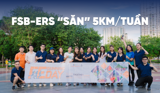 Tích tiểu thành đại – Người FSB chinh phục 5km/tuần dễ ơi là dễ!