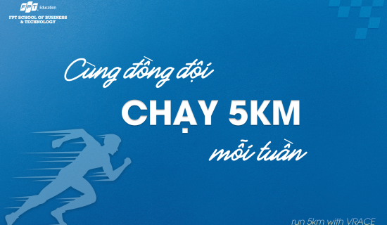 Cùng đồng đội hợp lực chạy 5km trên VRACE mỗi tuần
