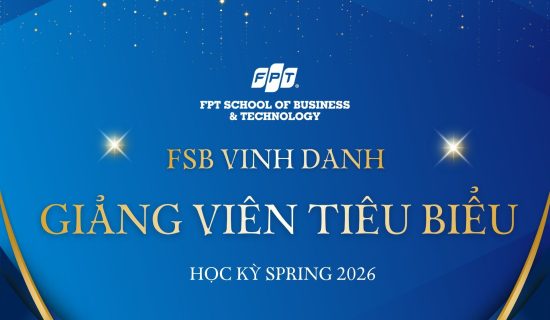 FSB vinh danh các giảng viên xuất sắc Kỳ SP 2026