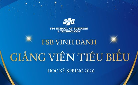 FSB vinh danh các giảng viên xuất sắc Kỳ SP 2026