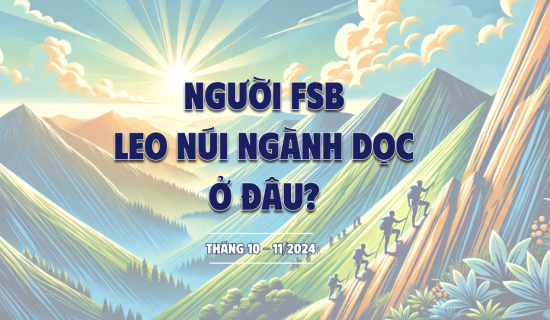 FSB-ers không ngại núi cao vì có đồng đội sát cánh!