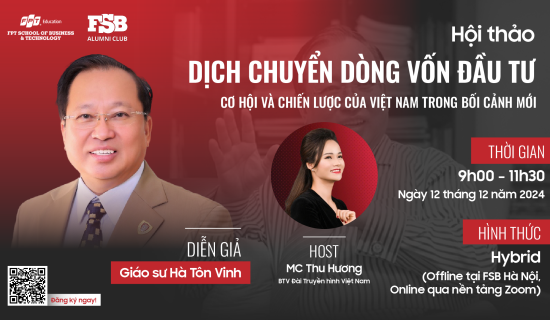 Hội thảo cùng Giáo sư Augustine Hà Tôn Vinh 
