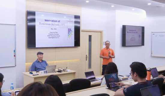 Cựu Phó Chủ tịch KAIST nghe thăm FSB: Từ đổi mới giáo dục chuẩn Quốc tế đến Tư duy Quả trị GenAI