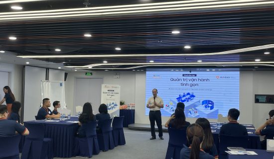 Khai giảng lớp “Quản trị vận hành tinh gọn” dành cho Tập đoàn Amber Holdings