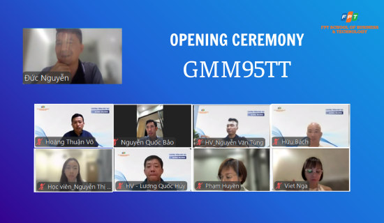 Khai giảng GMM95TT sôi động