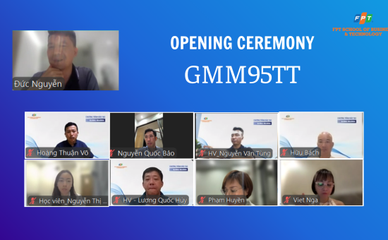 Khai giảng GMM95TT sôi động