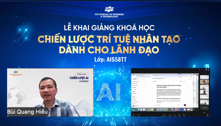 Khởi đầu một hành trình AI đầy hứng khởi cùng AIS58TT