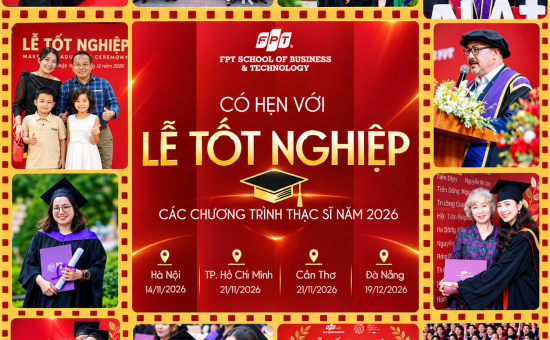 Lễ tốt nghiệp thạc sỹ toàn quốc năm 2026 chính thức triển khai