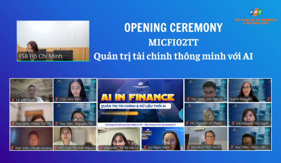 FRTC B2C: Chính thức Khai giảng Khóa học MICFI02TT