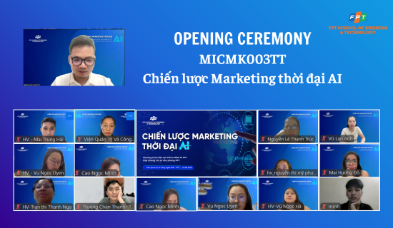 Chính thức Khai giảng lớp học MICMK003TT