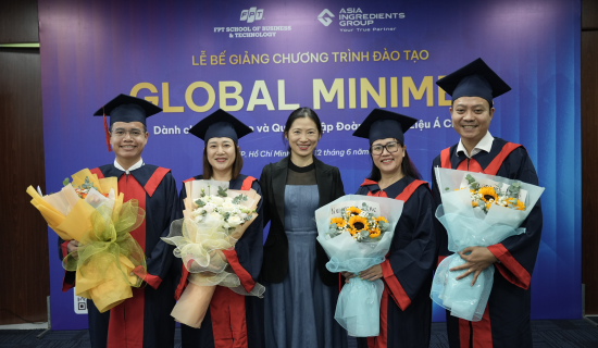 AIG tận hưởng từng khoảnh khắc trong ngày tốt nghiệp Global MiniMBA – FPUB HCM