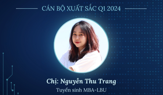 [Top13 Q1.2024] Nguyễn Thu Trang: Đóa hồng MBA liên kết mạnh mẽ & linh hoạt
