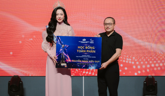 Hoa hậu Quốc gia Việt Nam 2024 nhận học bổng MBA toàn phần