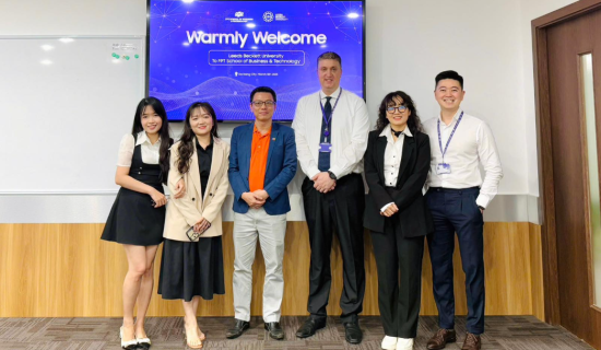FSB Đà Nẵng tiếp đón đoàn ĐH Leeds Beckett, Anh Quốc