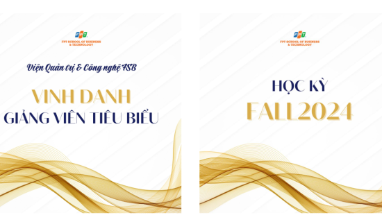 FSB vinh danh giảng viên tiêu biểu học kỳ FALL 2024