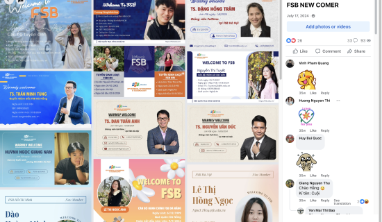 Chào mừng các thành viên mới – Truyền thống không thể thiếu tại nhà FSB