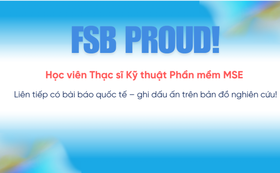 Tự hào MSE Đà Nẵng: Học viên Liên tiếp có công bố quốc tế