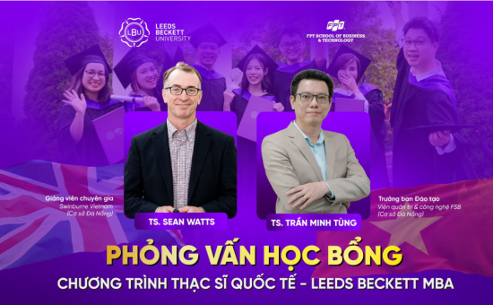 Leeds Beckett MBA khởi động chuỗi phỏng vấn học bổng tháng 7/2026