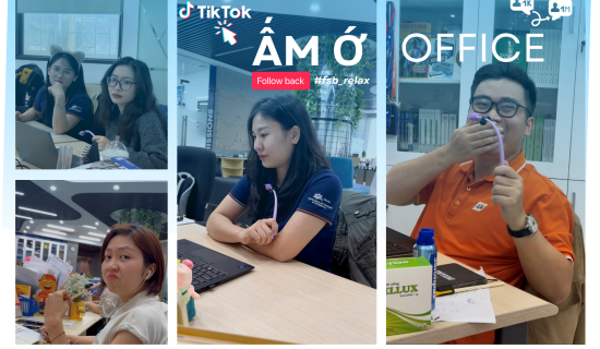 Khai trương Sàn giao dịch nụ cười “Ấm Ớ Office” trên TikTok!