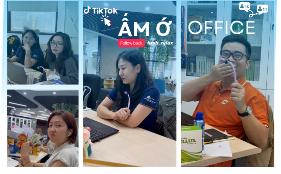 Khai trương Sàn giao dịch nụ cười “Ấm Ớ Office” trên TikTok!
