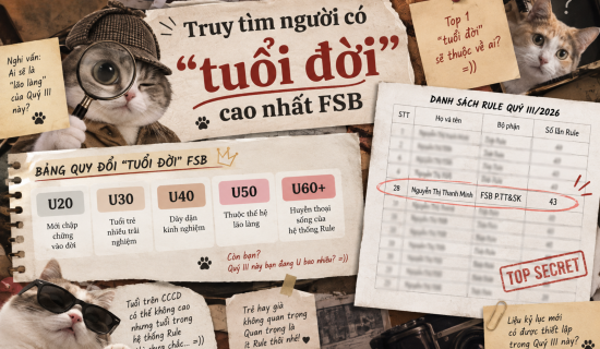 Báo cáo rule Quý III – Ai là người có “tuổi đời” cao nhất FSB?