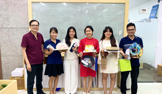 Chúc mừng sinh nhật “Team Xử Nữ” của FSB Mỹ Đình