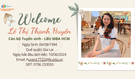 LBU MBA HCM chào đón thành viên mới