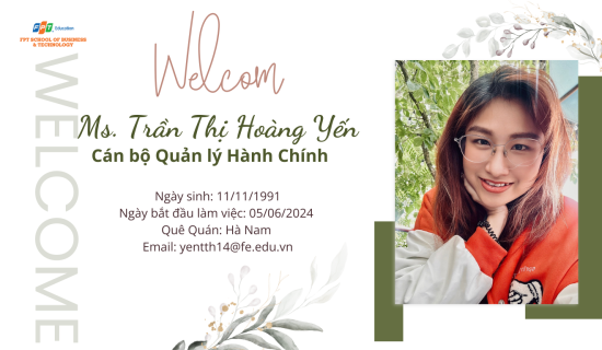 Chào mừng thành viên mới phòng Hành Chính & CSD FSB HCM
