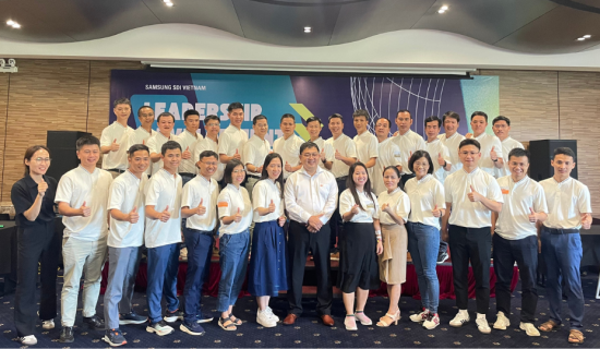 Hội thảo về phát triển năng lực lãnh đạo dành cho lãnh đạo, quản lý Samsung SDI Việt Nam