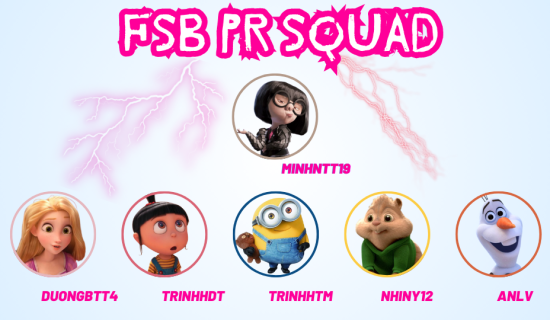 Sơ lược về biệt đội PR FSB – FSB PR Squad