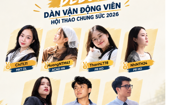 [HN] Debut dàn vận động viên dự Hội thao mừng FPT 38