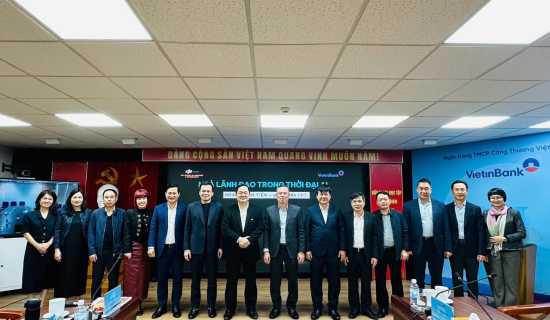 Hội thảo “Lãnh đạo trong kỷ nguyên AI” dành cho lãnh đạo cấp cao VietinBank
