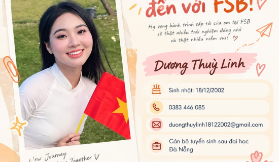 Vườn hoa FSB +1 bông hoa rực rỡ!