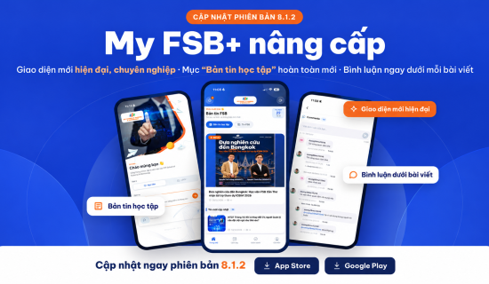 My FSB+ chính thức ra mắt phiên bản 8.1.2 với nhiều cải tiến mới