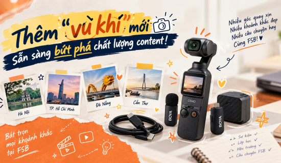 Thêm “vũ khí” mới, sẵn sàng bứt phá chất lượng content