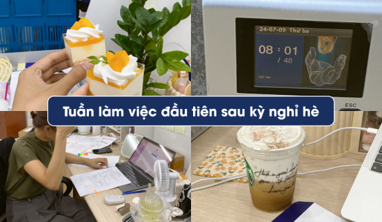 Tuần làm việc đầu tiên sau kỳ nghỉ hè của FSB-ers