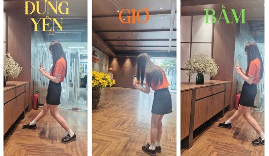 Phát hiện “chiến thần pose dáng” tại phòng PR