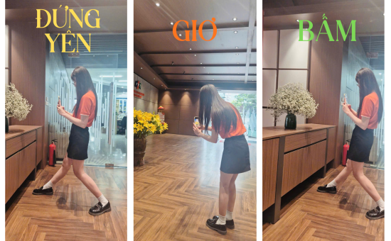 Phát hiện “chiến thần pose dáng” tại phòng PR