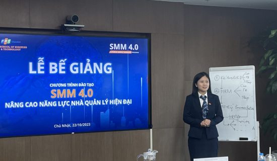 Lễ Bế giảng lớp SMM.02HN tại FPT Tower hôm nay